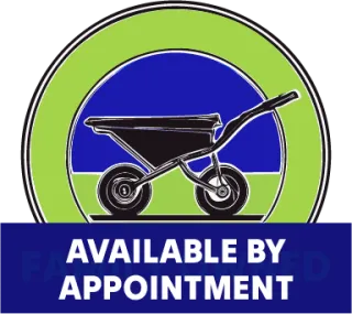 Available by Appointment badge